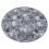 Carpet CONCRETE circle grey circle 100 cm 1