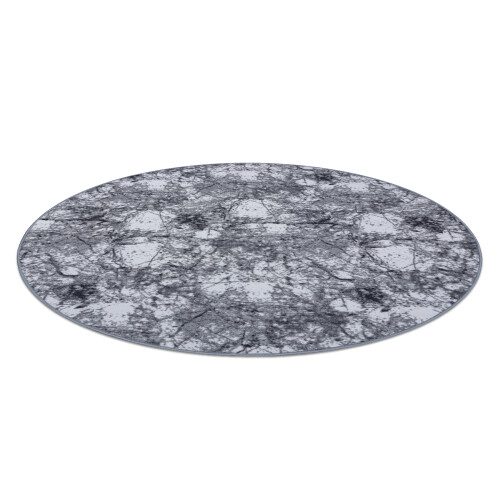Carpet CONCRETE circle grey circle 100 cm 2