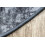 Carpet CONCRETE circle grey circle 100 cm 6