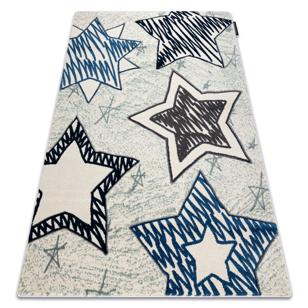 Carpet Petit Stars 160X220 Cm Blue Rugsx