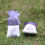 20St Leere Beutel Mit Blumenmuster Lavendelbeutel Dunkelviolett 9