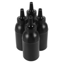 4Stk Kleine Plastikwasserbälle Flaschen Schwarz Outdoor Aufbewahrung