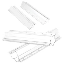 4Stk Gemüseform Aus Kunststoff Weiß Herz Und Stern Form Backform