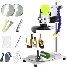 Electric Bottle Cutter Machine For Wine Bottles, Glass Cutter Tool Kit, Ceramic Bottle Cutter For Crafting