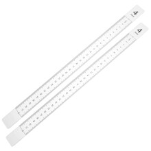 biscuit balance ruler with scale for rolling pin and measuring dough strips