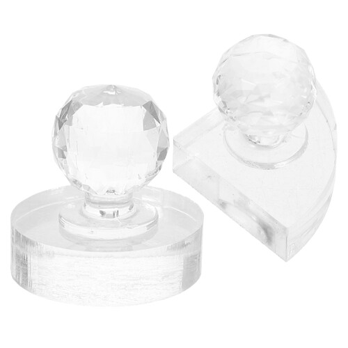 2pcs round eyeshadow stamp powder press tool for diy makeup 2