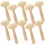 10pcs Wooden Ink Roller for Printmaking Drawing Tool 8