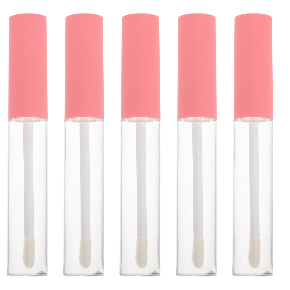 Artibetter 5Pcs Clear Lip Gloss Tubes 10Ml Empty Diy Containers With Wand