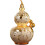 portable wine jug gourd shape container with lid large capacity 3
