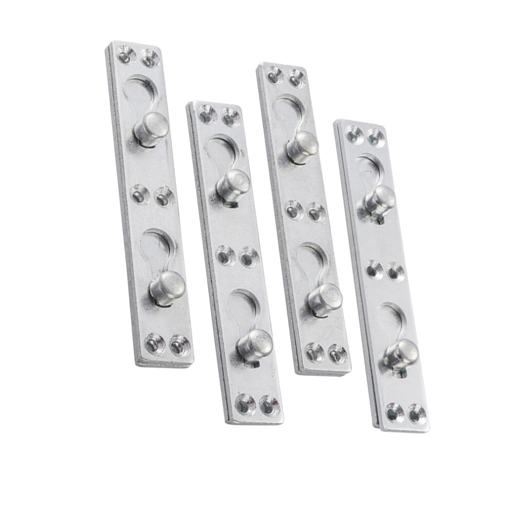 4Pcs Square Corner Round Nail Bed Hinge Thickened Connecting Accessory 3254022792031