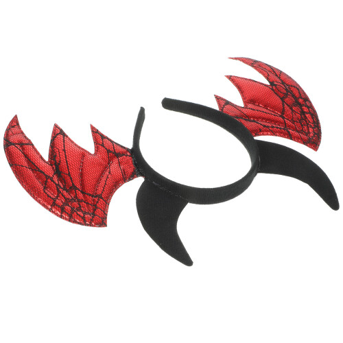 5pcs Halloween Bat Headband Cosplay Wing Horn 2