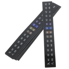 10pcs aquarium thermometer sticker 18-34 celsius strip