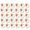 30pcs Brass Rotate Rivet Studs for Leathercraft 1