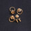 30pcs Brass Rotate Rivet Studs for Leathercraft 11