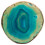 agate stone coaster round geometric heat insulation mug pad 9