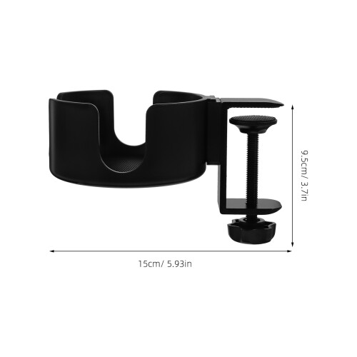 desk cup holder clamp for table edge storage rack 2