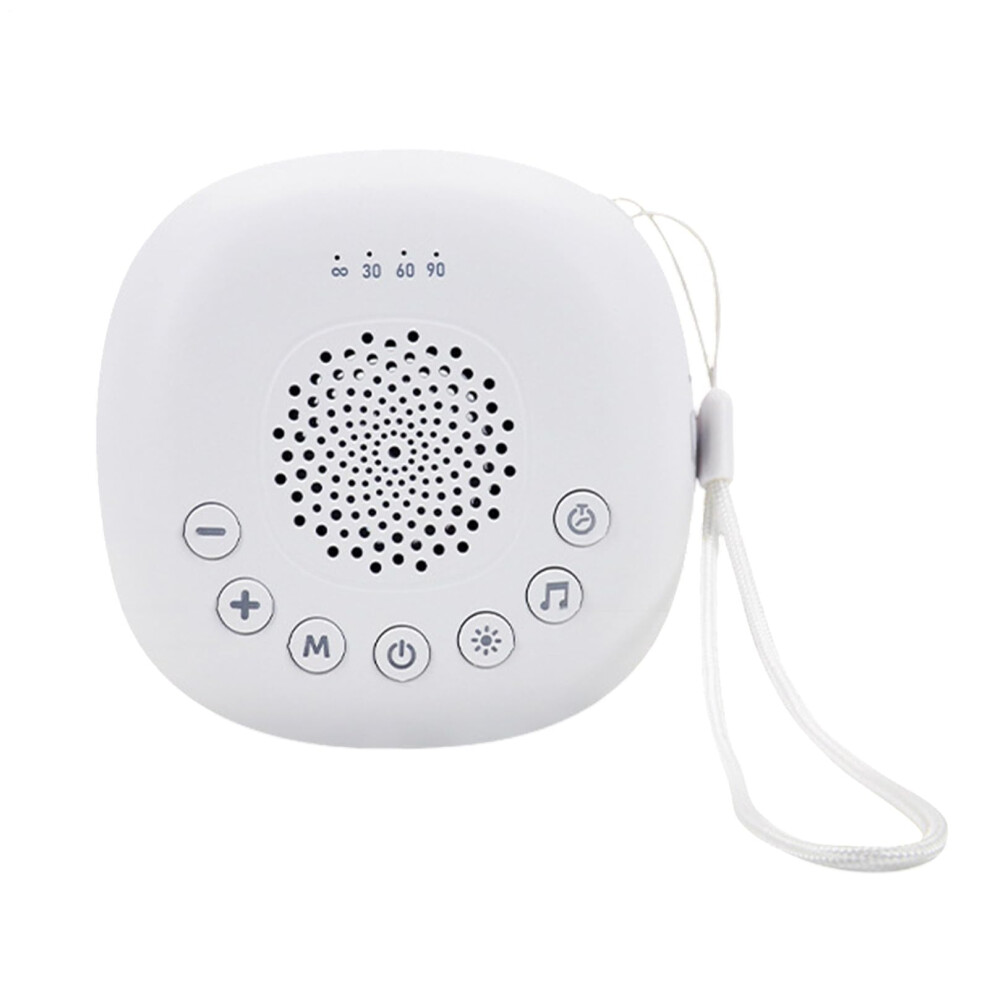 Noise Machine Portable USB Rechargeable Sleep Device With Nature Sounds For Nursery Bedroom Travel Meditation Study