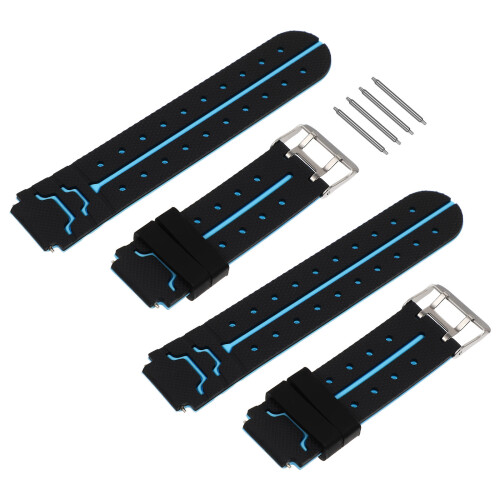 2pcs adjustable silicone watch bands for kids smartwatch replacement straps