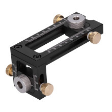 Dowel Jig Kit 4-Socket Cabinet Hardware Jig, Pocket Hole Kit, Locator Drill Puncher For Bed And Cabinet Woodworking