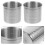 3pcs stainless steel measuring cups for baking and kitchen use 4