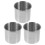3pcs stainless steel measuring cups for baking and kitchen use 7
