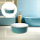 portable washbowl thickened plastic bathroom basin with storage 10