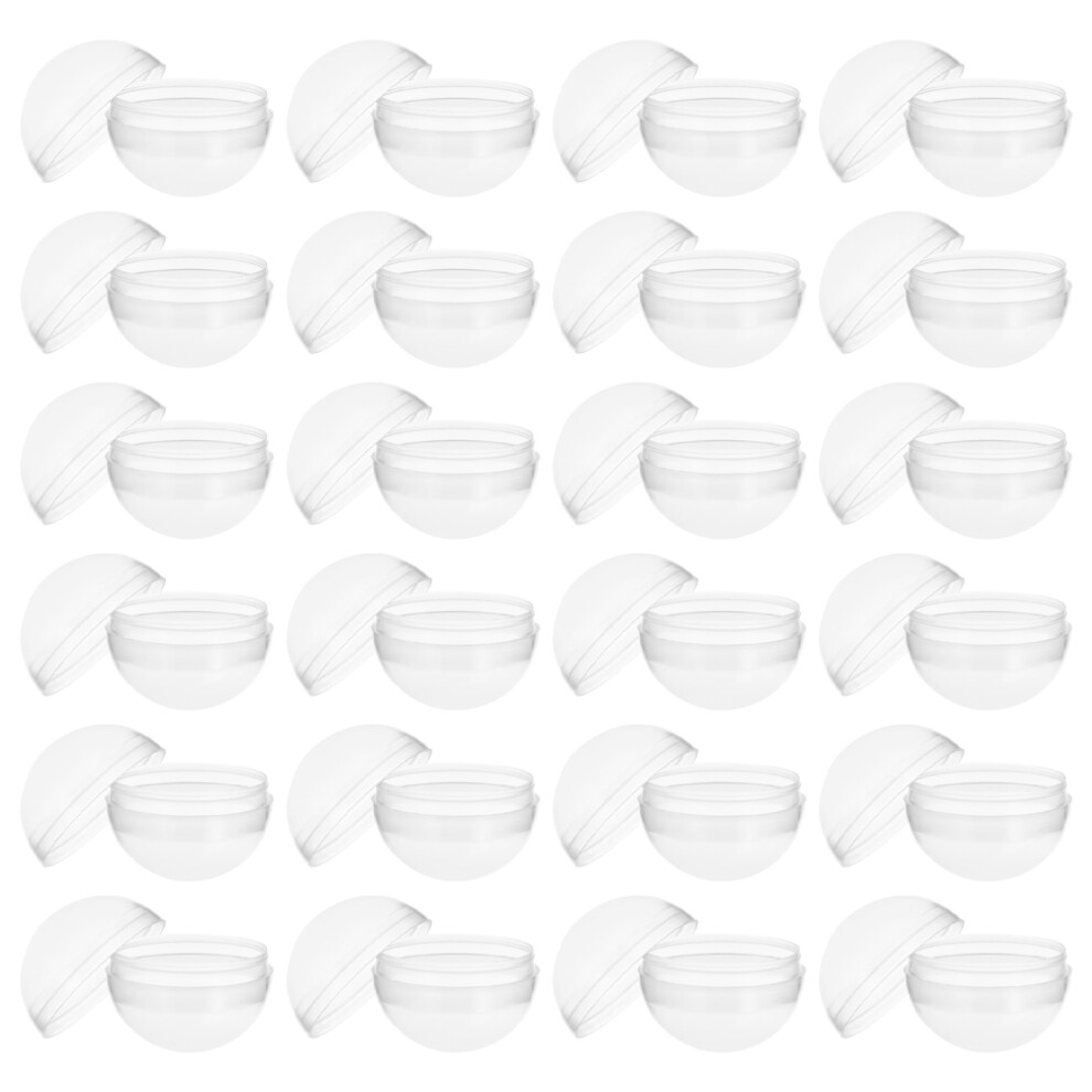 100pcs clear plastic vending machine capsules for toys, candy, storage-image-OPC-PKPBP8G-NEW