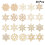 3 pcs christmas tree pine branch pendant upside down green decor 8