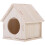 hamster wood house hideout for small animals sleeping 7