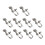 10pc Stainless Steel U Shaped Snap Shackle with Large Bail 1