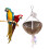 Coconut Shell Swing Toy with Rope & Bead Chain 1