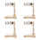 4Ensembles Jeu Stem Éducatif DIY Bois Plastique Kaki 8