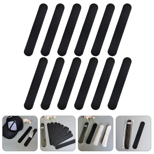20pcs hat sweat pads absorbent collar inserts for caps 1