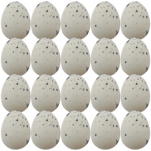 50pcs Easter Foam Quail Eggs Fake Eggs Painting Prop