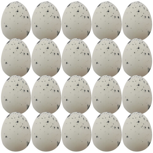 50pcs Easter Foam Quail Eggs Fake Eggs Painting Prop