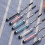 5pcs capacitive rhinestone pens for phones tablets assorted colors 5