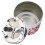 metal ashtray with lid automatic extinguishing decorative tray 9