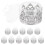 12pcs Clear Candy Favor Boxes Party Containers 7