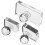 3pcs highlighter pressing tool for eyeshadow blush makeup stamper diy 9
