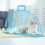 cat grooming cage breathable bathing pet supply 6