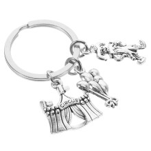 Creative Clown Keychain for Women Circus Theme Carnival Party Favors