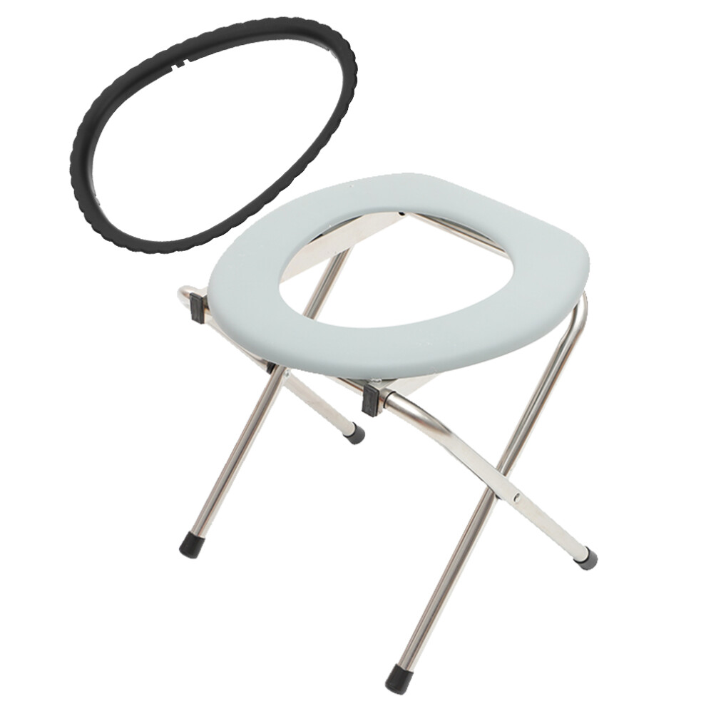 Totority Folding Squat Toilet Chair For Elderly And Pregnant Women