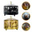 2Pcs Metal Serving Candy Boxes Snack Storage for Events 4