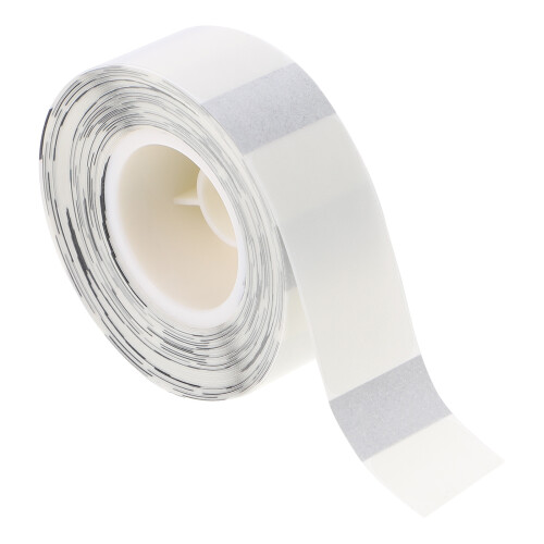 1 roll transparent self-adhesive label printer tape clear labels