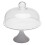 1 pc dust-proof cake cover plate multipurpose snack tray 1