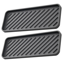 silicone decorative tray for makeup perfume soap organization 2 pcs
