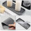 silicone decorative tray for makeup perfume soap organization 2 pcs 4