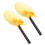 2 pcs body powder puff with handle for applying powder 1