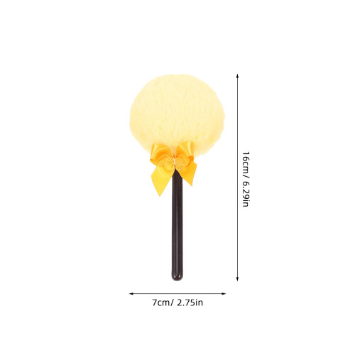 2 pcs body powder puff with handle for applying powder 1