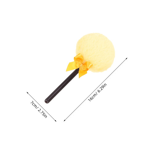 2 pcs body powder puff with handle for applying powder 2
